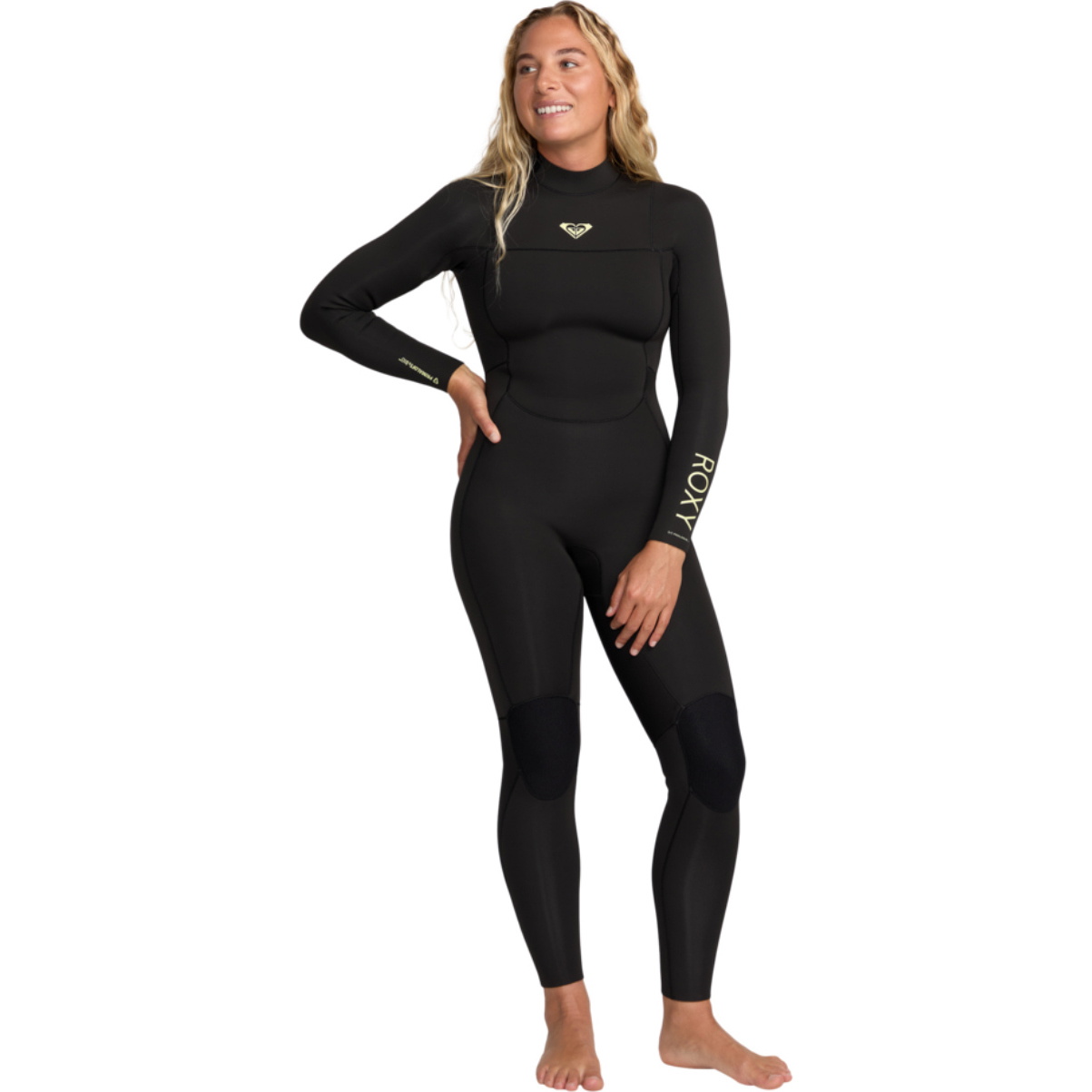 2026 Roxy Frauen Prologue+ 5/4mm Rückenreißverschluss Neoprenanzug 26BW213517 - Black